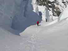 Tasman Glacier ski